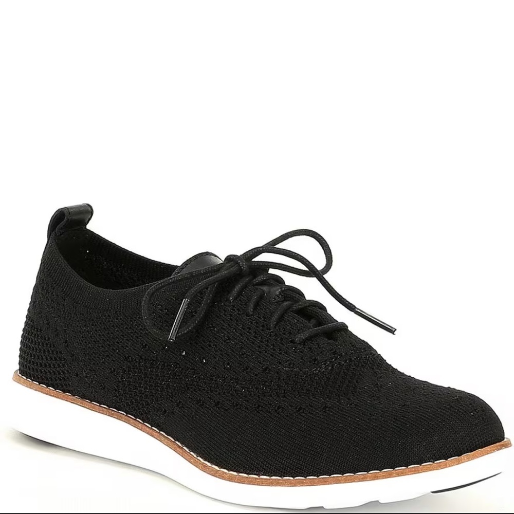 Cole Haan Original Grand Stitch Lite Oxford Sneakers Black 7B